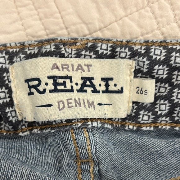 Ariat Women's Dark Blue Straight Leg Jeans - Picture 6 of 6